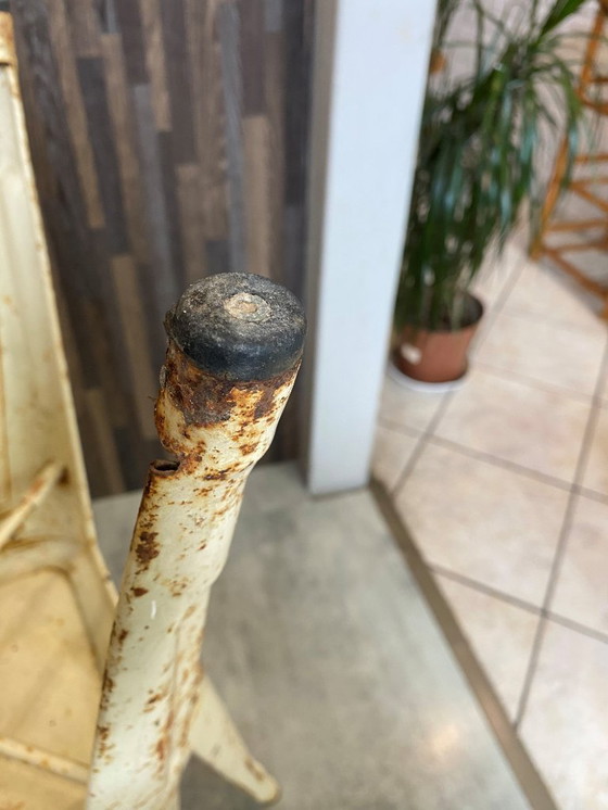 Image 1 of Autentica coppia di sgabelli in metallo tolix di Xavier Pauchard industrial vintage 1950