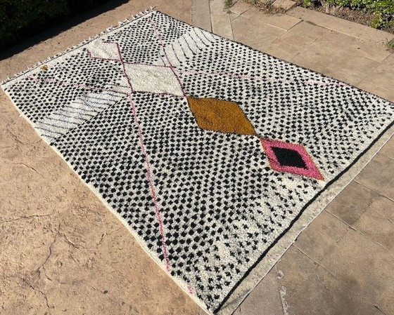 Image 1 of Tapis en Laine Pure Fait Main Traditionnelle Taille 150/250 cm