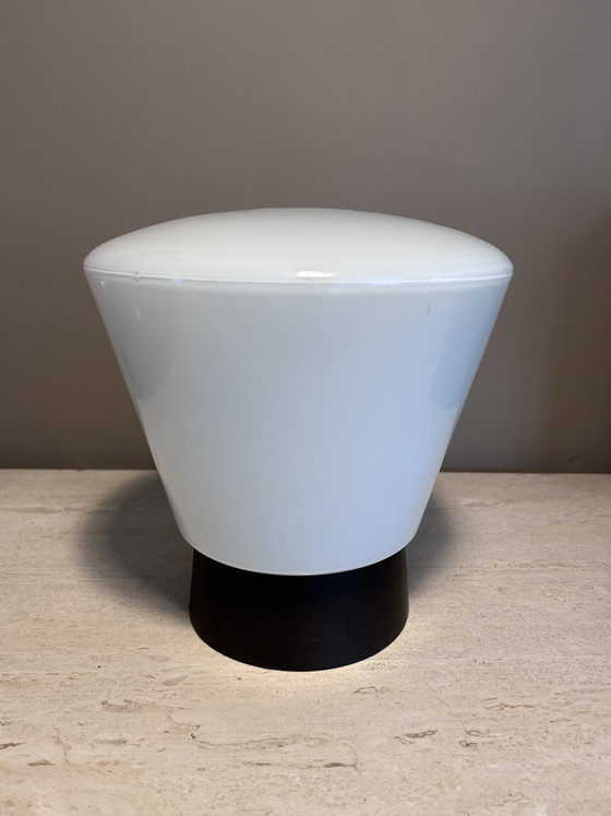 Lampada da Parete/Plafoniera Industriale Vintage Bauhaus – Plafoniere, Glass, Plastic (photo 2 of 6)