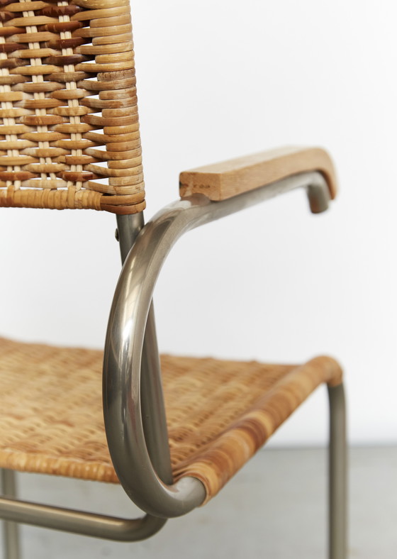 Image 1 of Marcel Breuer Armlehnstuhl D40 für Tecta I Set van vier