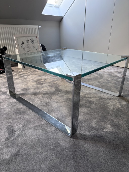 DRAENERT 1022 CLASSIC – Peter Draenert – Primo esemplare del 1969 – salontafels, Glass, Chrome