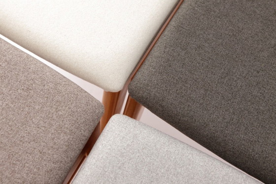Image 1 of Set van 4 vintage Duitse beukenhouten eetkamerstoelen | Nieuw gestoffeerd | Mid-century modern | jaren 70