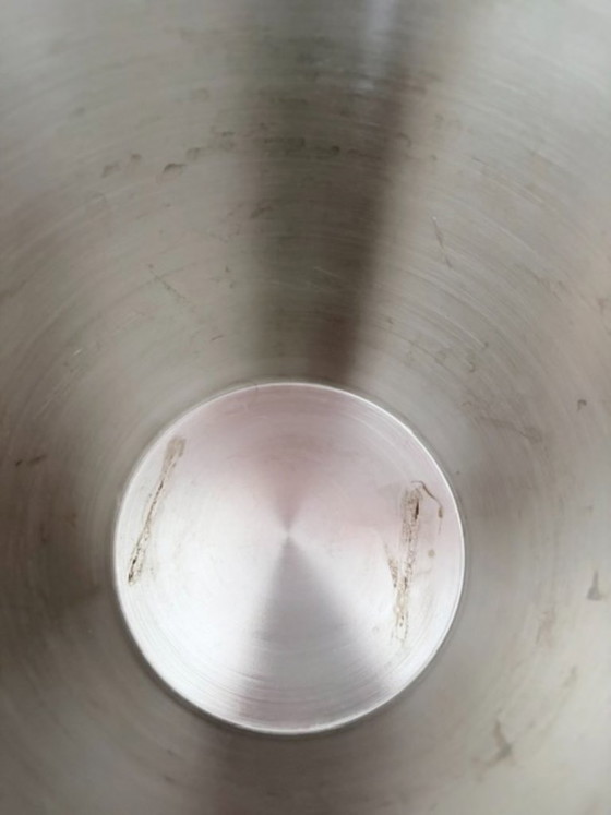 Vaso moderno in metallo, color argento, Ikea, Vasi, rvs, Argentato (foto 7 di 9)