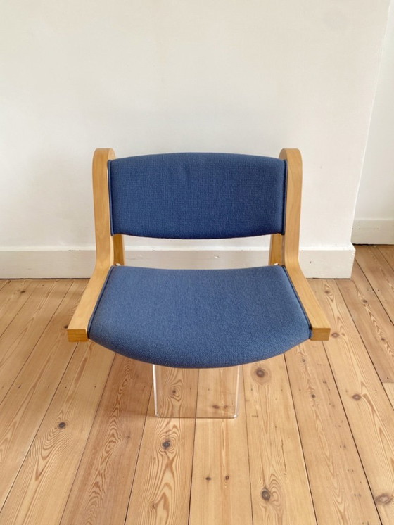 Image 1 of 4 x Magnus Olesen wall chairs + table