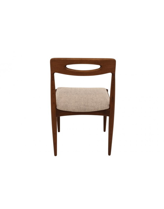 Image 1 of Sedie in teak disegnate da Johannes Andersen per Uldum Møbelfabrik, Danimarca, 1960.