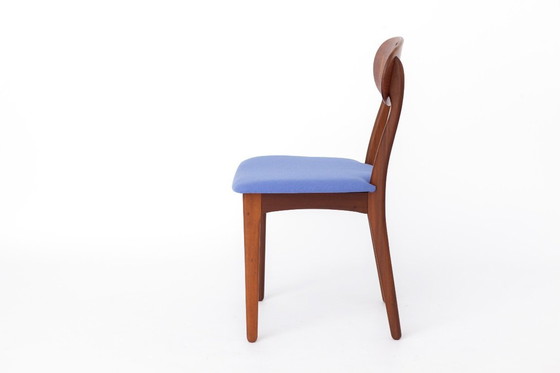 Image 1 of Vintage Teak Dining Chair by Svend A. Madsen for K. Knudsen & Søn, Denmark 1960s – Scandinavian Mid Century Chair, Newly Upholst