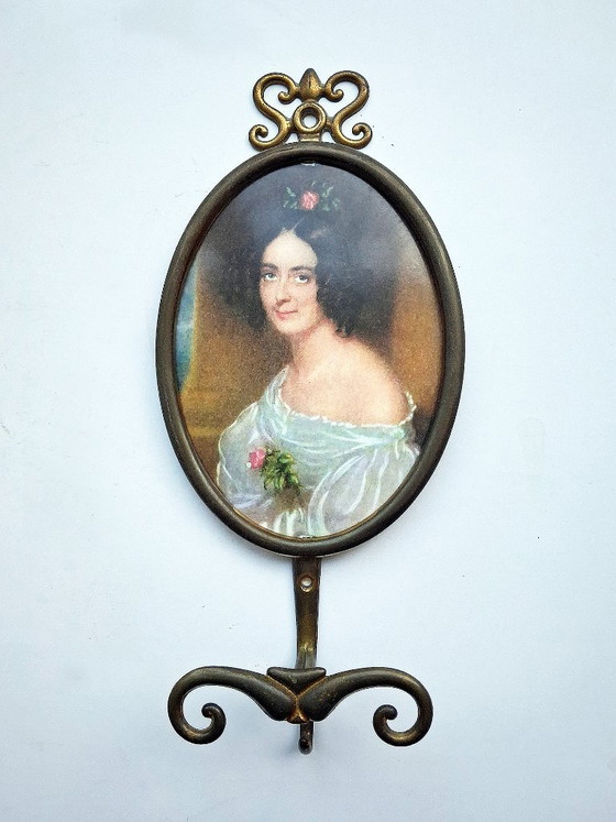 Image 1 of Perchero de pared con ganchos, estilo victoriano-barroco