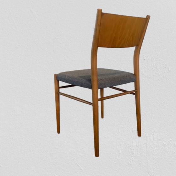 Image 1 of Set di 6 sedie da pranzo di Lübke