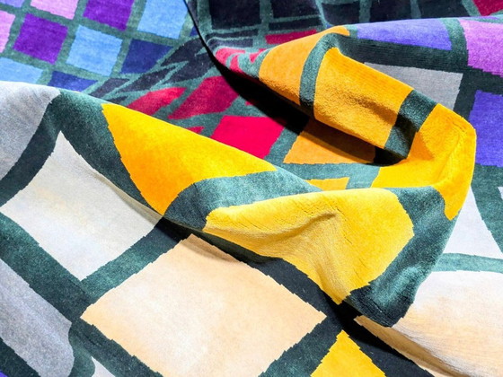 Victor Vasarely Tromba Rug – Hand-Knotted Wool, Limited Edition 2/8 (225x225cm) – Rugs & carpets (photo 10 of 10)