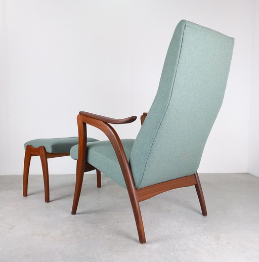 Highback Armchair Teak | Vintage Design Years 50-60