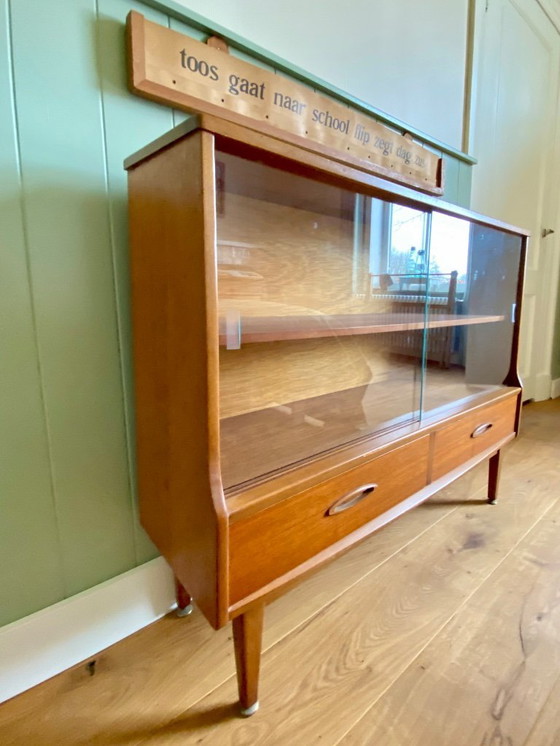 Image 1 of Vintage display cabinet, bookcase Jentique