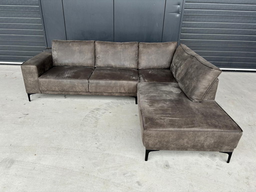 Modern Olive Green Corner Sofa