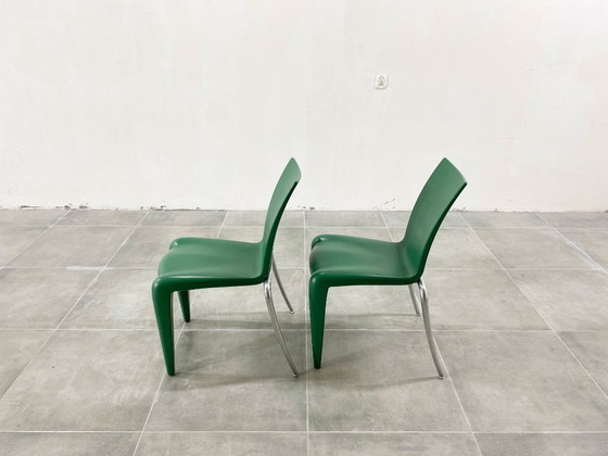 Image 1 of Vintage Chairs Louis XX by Philippe Starck for Vitra, 1990s, Set of 2
