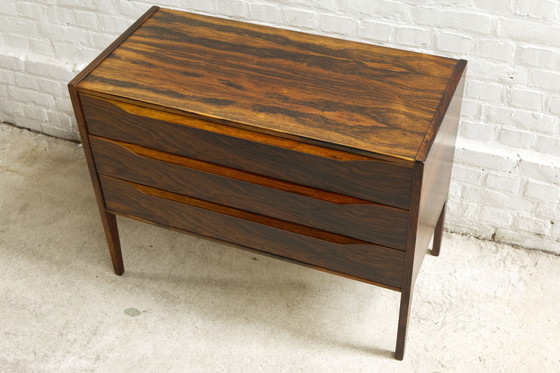 Image 1 of Rosewood Chest of Drawers, Model 34, Kai Kristiansen by Aksel Kjersgaard, 1960's
