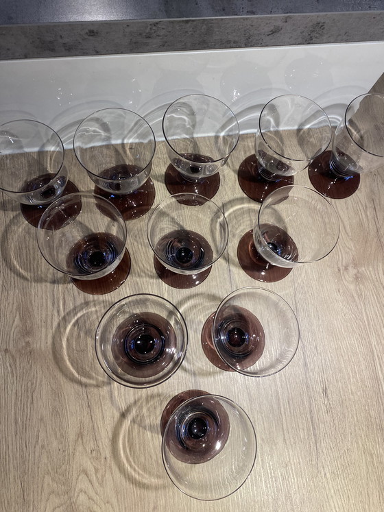 Image 1 of Kristalunie Maastricht 11 copas de vino Campanula