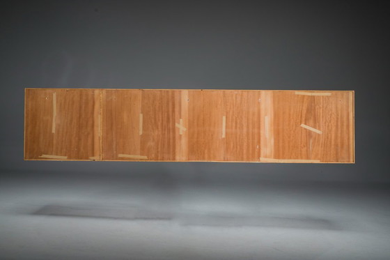 Image 1 of  Vintage wandkast in notenhout, 1960