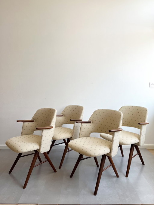 4x chairs by Cees Braakman for Pastoe, model FT30