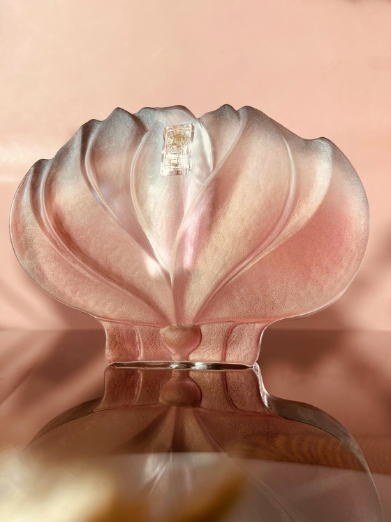 Image 1 of Walther crystal "70's Lotus flower vase