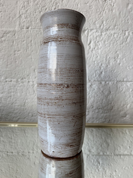 Image 1 of Large ceramic roller vase from Vallauris, 1960s