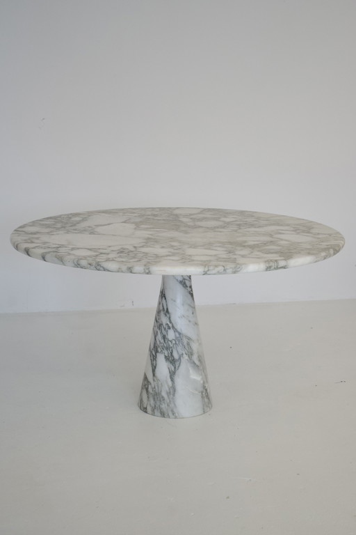 Angelo Mangiarotti M1 Skipper dining table marble 130Cm