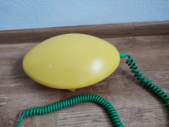 Image 1 of Lampada retrò Ikea Löv Vintage Ufo Giallo Verde