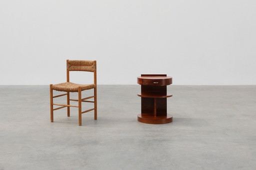 Comodino o mobile in legno di Michel Dufet in stile Art Déco, Francia, 1930 ca. 1930