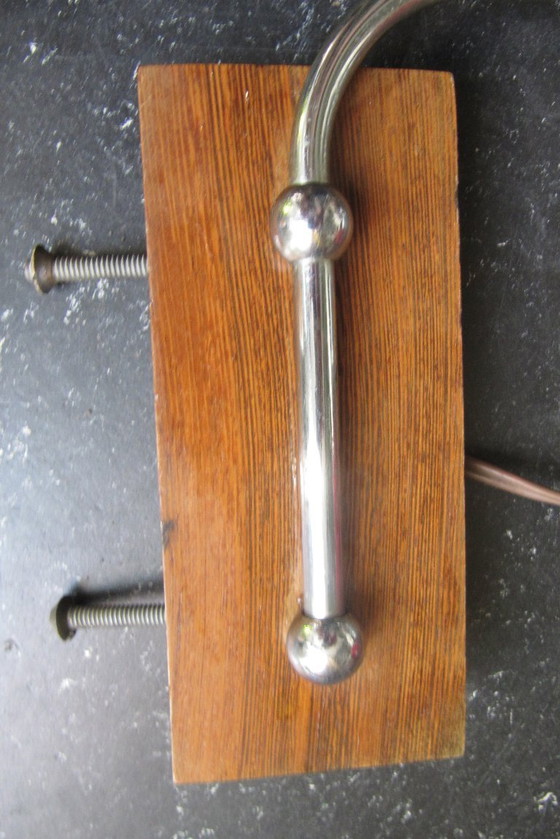 Elbow Lamp Panama Shade Culemborg – Van Doorn Verlichting ,Culemborg, Wall lights, Metal, Wood (photo 9 of 10)