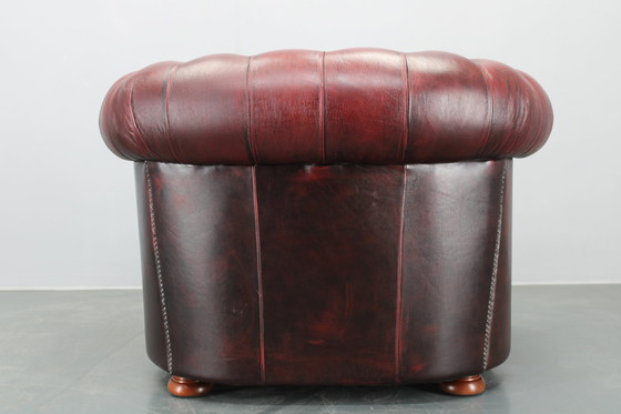 Image 1 of Vintage Leather Armchair, Czechoslovakia