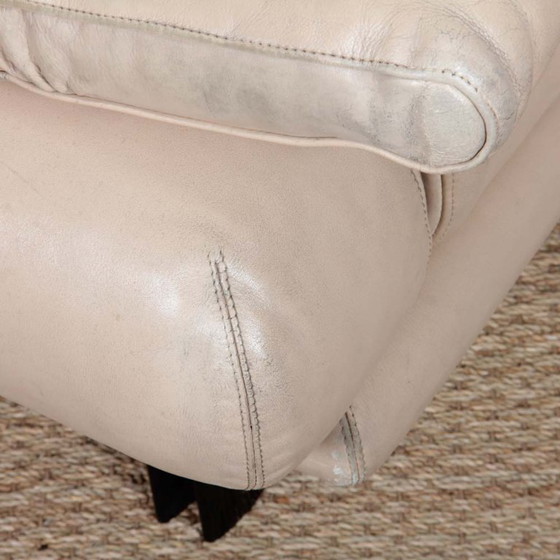 Image 1 of Alanda leren fauteuil van Paolo Piva voor B&B Italia, 1980