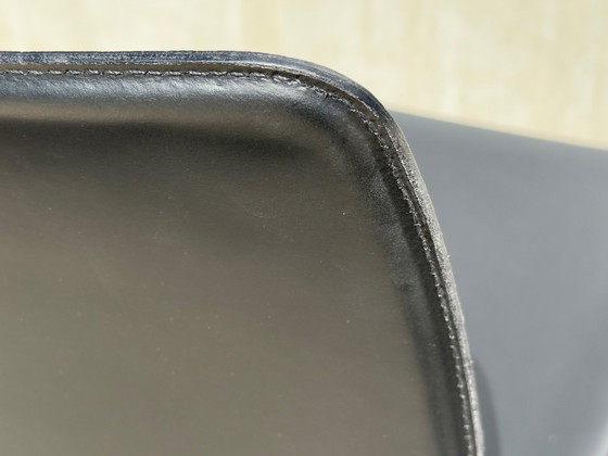 1 Matteo Grassi Saddle Leather Chair – matteograssi, Dining chairs, polished steel (photo 7 of 10)