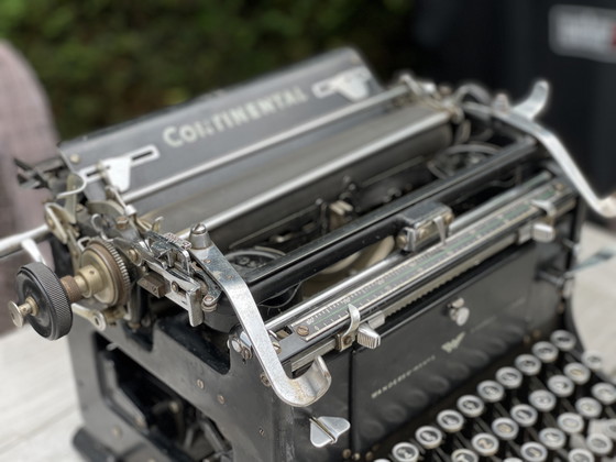 Image 1 of Voll funktionsfähige Wanderer Continental Schreibmaschine 1922 Berlin - gereinigt und geölt