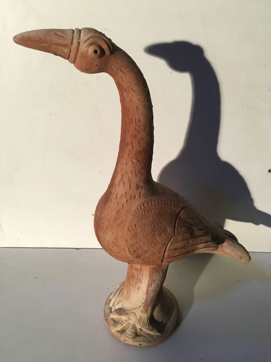 Terrakotta-Vogel – Dekorative Objekte, Vintage (photo 8 of 8)