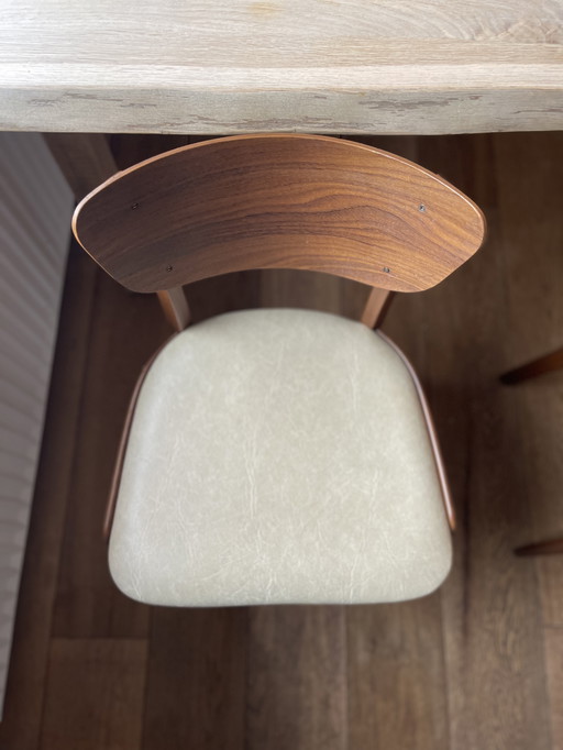 2 sedie per sala da pranzo Louis van Teeffelen