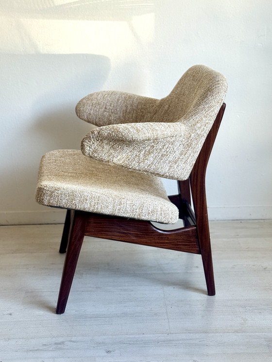 Image 1 of Vintage fauteuil Penguin Chair Louis van Teeffelen Webe 1960