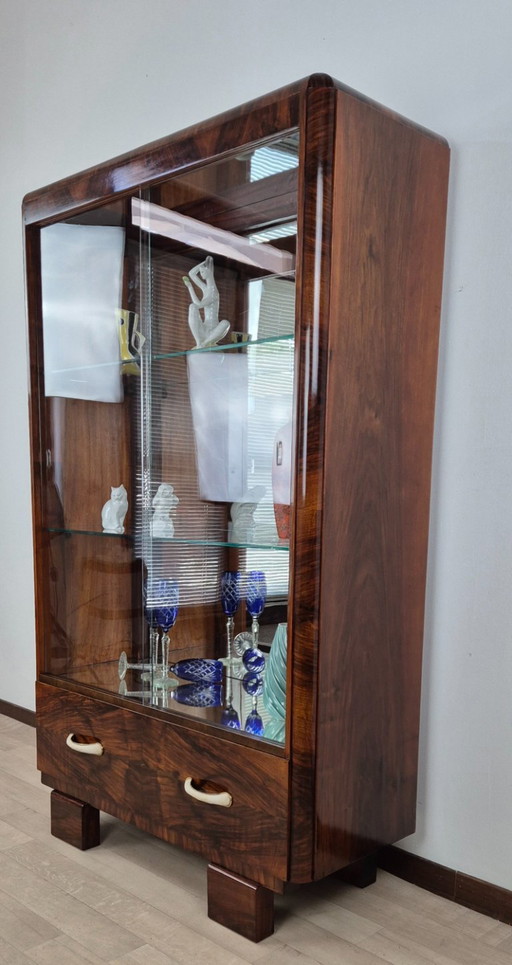 Vetrina Credenza Art Déco Veneziana 1930