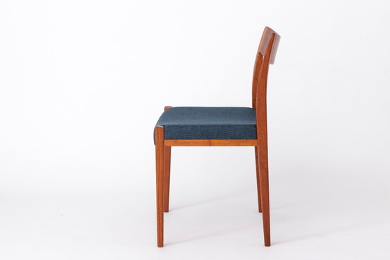 Image 1 of 1 of 2 Yngve Ekström Kontiki Chair for Hugo Troeds, Swedish Mid Century Teak Dining Chair 1960s, Vintage Scandinavian Design