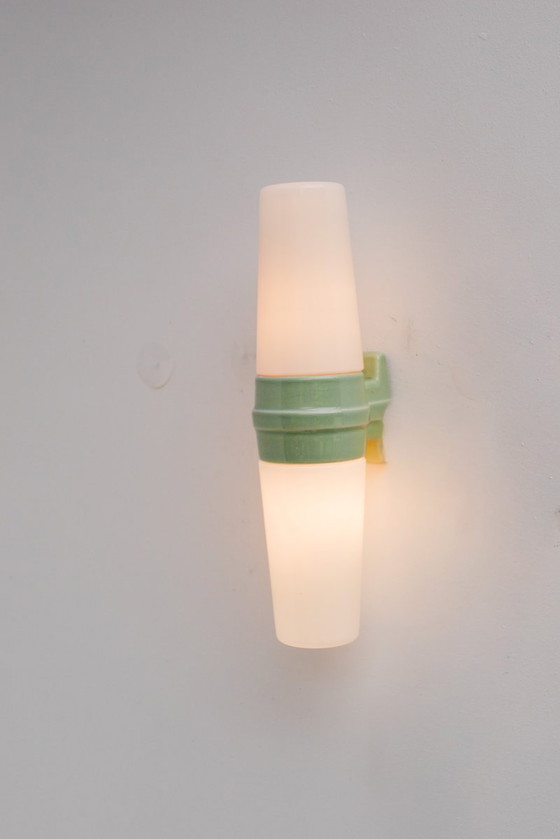 Vintage porseleinen badkamerlamp van Sigvard Bernadotte voor Ifö 1960 – Wandlampen, Porcelain, Scandinavian (photo 7 of 12)