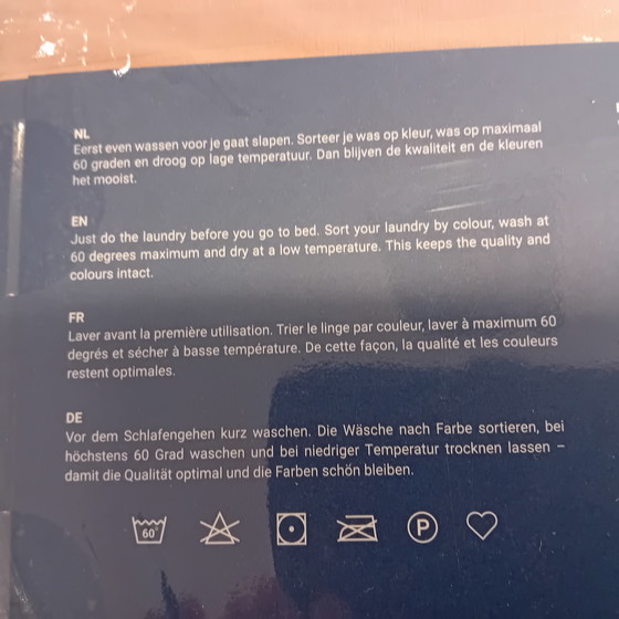 Image 1 of Lenzuolo con angoli elasticizzati Auping color cipria 180 x 210 cm