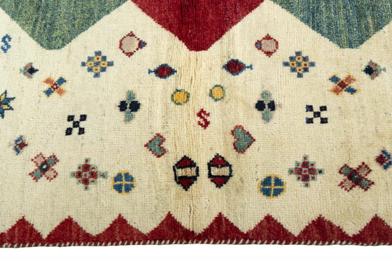 Image 1 of Tapis nomade Gabbeh noué à la main - 167 x 101 cm