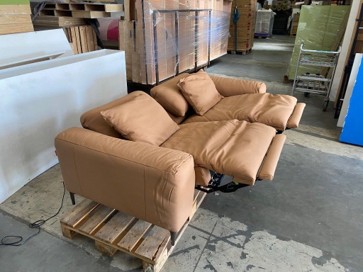 Set of 2 Kuka Home Motorized Recliners with Battery Packs – New Condition