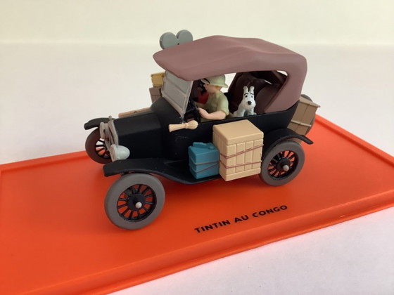 Maquetas de Autos Tintin, 5 Piezas de la Serie “En Voiture Tintin” La Fondation Hergé. – Objetos decorativos (photo 12 of 18)