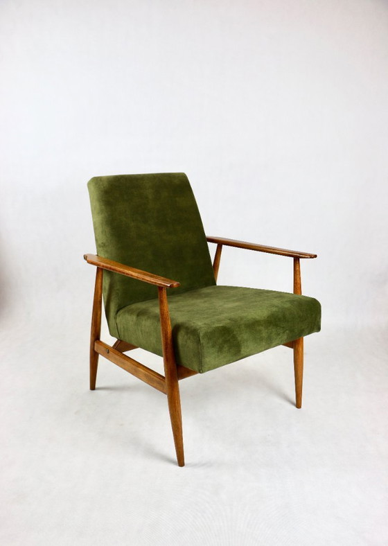 Image 1 of Lis Stuhl in Olivgrün von Henryk Lis, 1970er Jahre