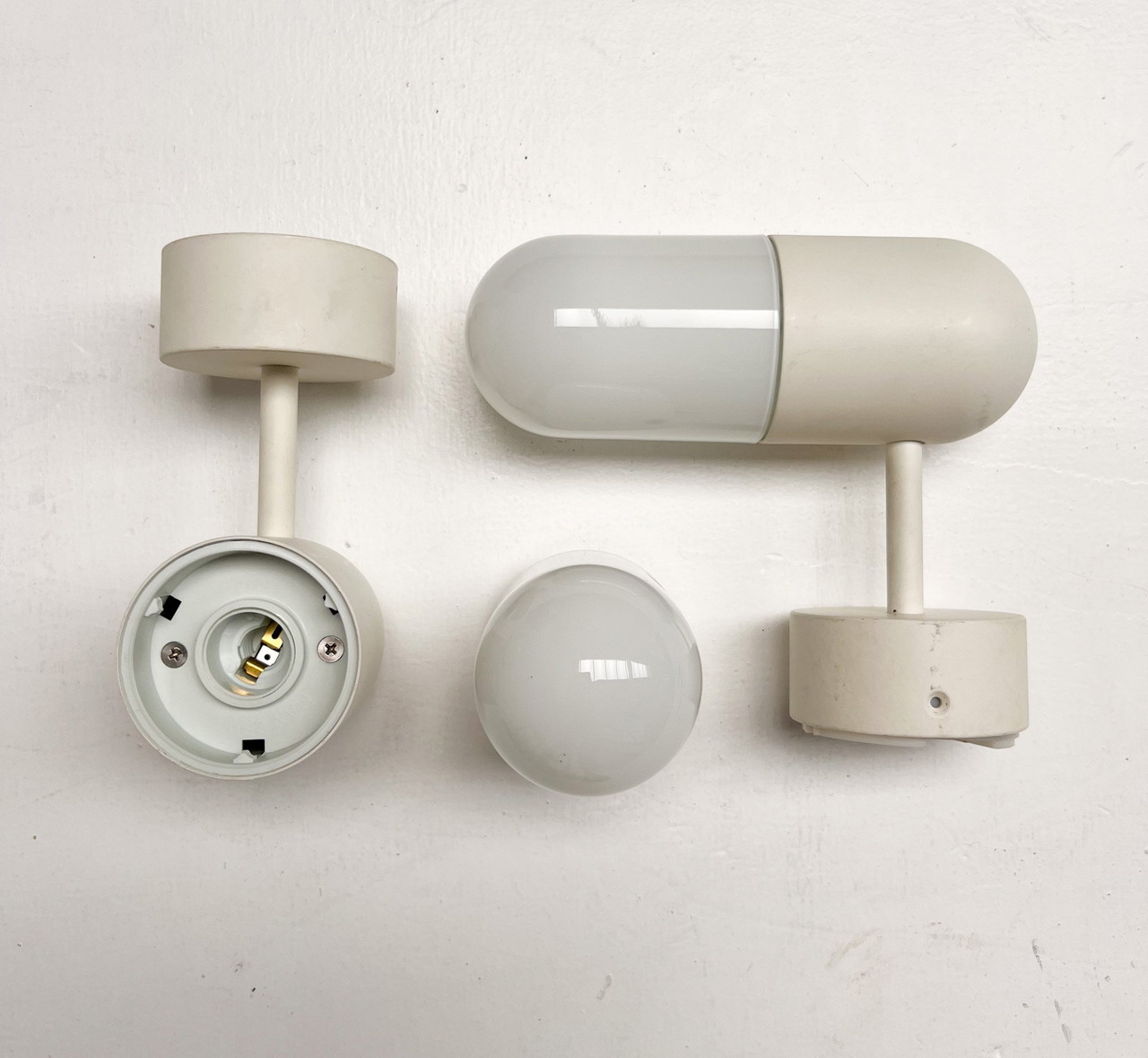 Set di 2 lampade da parete Ostana di Ikea, anni '70