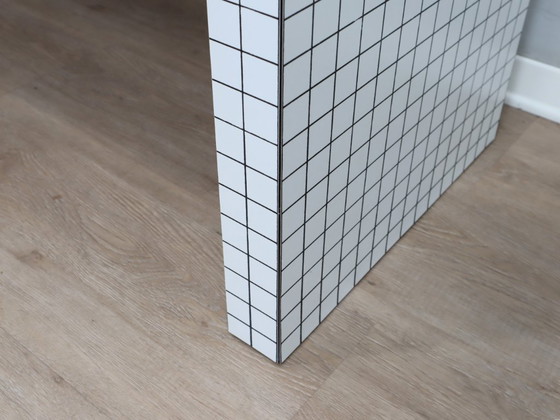 Image 1 of Quaderna-bank van Superstudio, originele productie uit de jaren 70 van Zanotta.