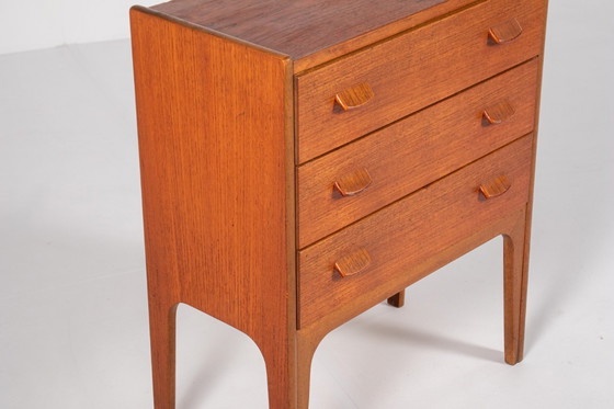 Image 1 of Danish Teak Chest of Drawers by Poul M. Volther – Mid Century Modern