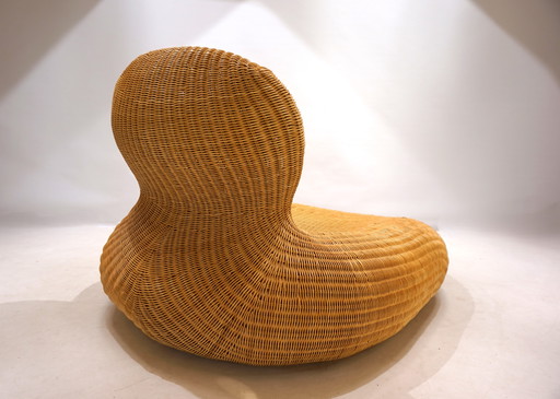 Storvik rotan fauteuil van Carl Öjerstam voor Ikea, 2001