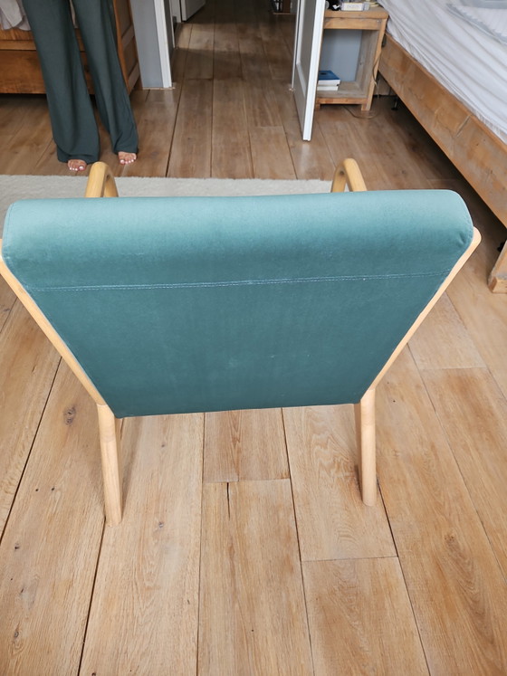 Sillón WOOOD Mark - Terciopelo - Verde botella - 75x67x82 – Sillones, Velvet, Wood (photo 4 of 5)