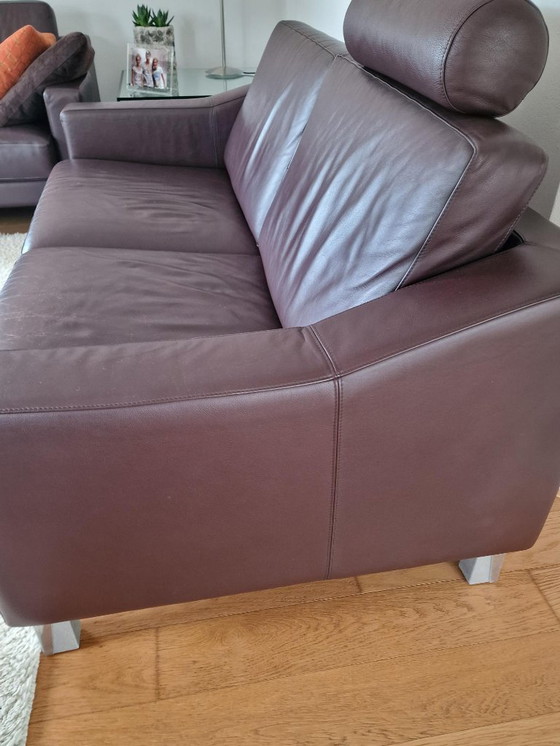 Image 1 of 2 sofás Leolux Antonia de 2,5 plazas + otomana