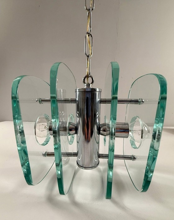 Image 1 of Lámpara colgante/lámpara de techo, Fontana Arte, Italia, década de 1970