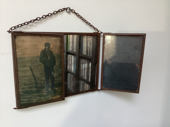 Image 1 of Drieluik kapspiegel 1900-1930